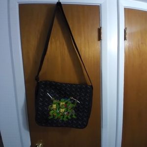 Classic TMNT Messenger Bag Hot Topic 2008
